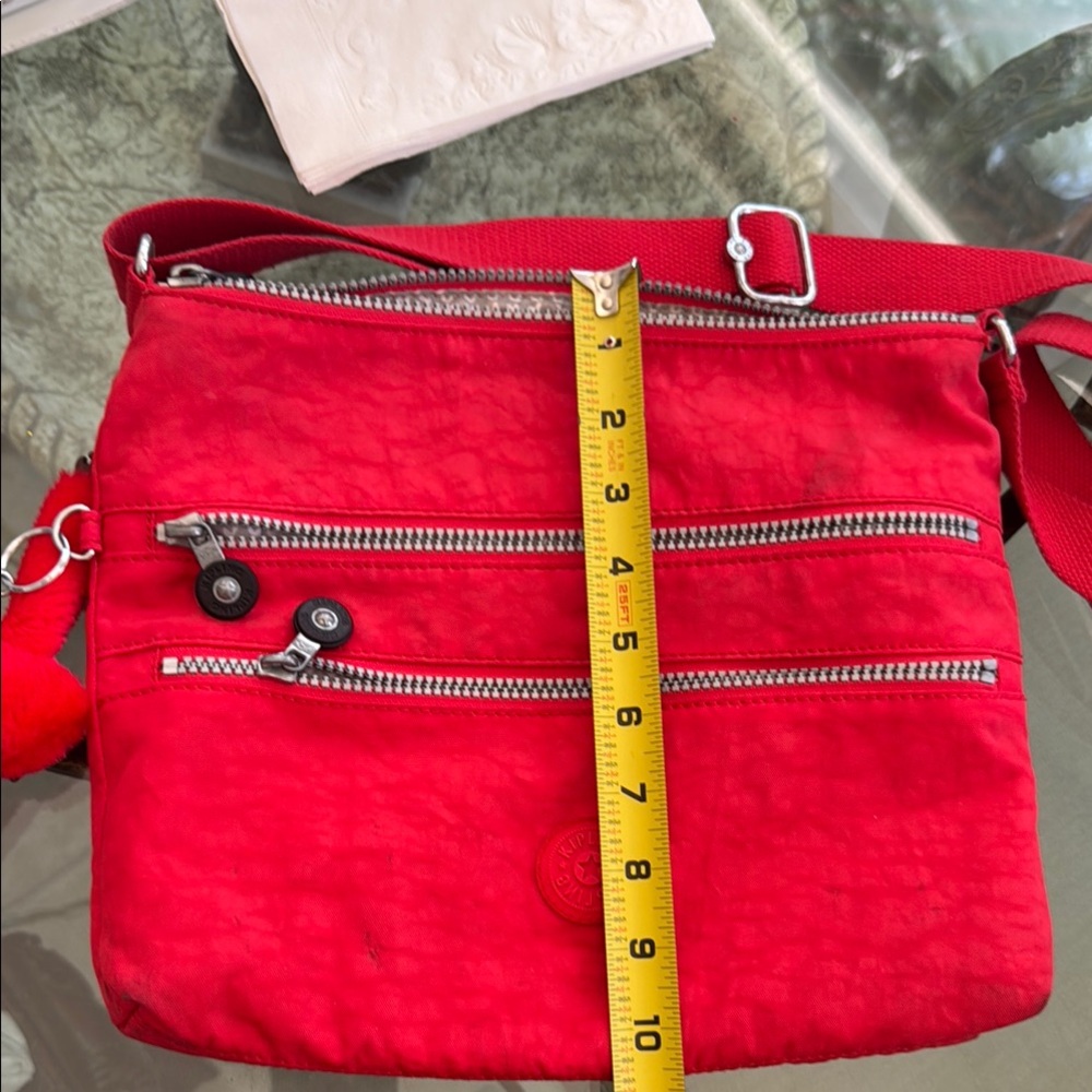 Kipling Red Crossbody Bag - Picture 15 of 15